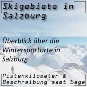 Skigebiete Salzburg