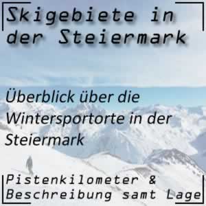 Skigebiete Steiermark