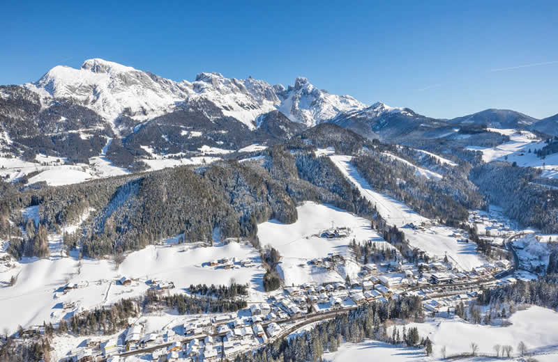 Skigebiet Annaberg-Lungötz in Salzburg