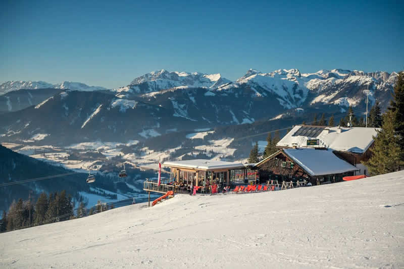 Skigebiet Eben Monte Popolo Salzburg