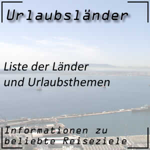 Liste der Urlaubsländer