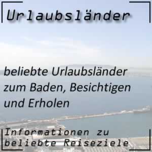 Urlaub Urlaubsländer Urlaubsziele