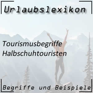 Halbschuhtouristen beim Wandern