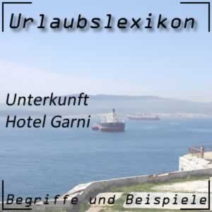 Hotel Garni oder Frühstückspension