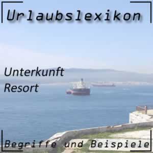 Resort oder Hotel-Resort