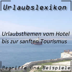 Urlaubslexikon mit vielen Urlaubsbegriffen