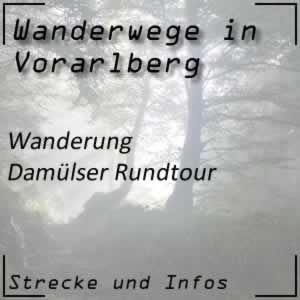 Wanderung Damülser Rundtour Bregenzerwald