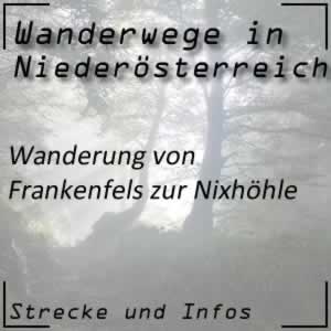 Wanderung von Frankenfels zur Nixhöhle