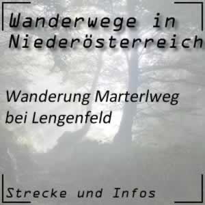 Wanderung Lengenfeld am Marterlweg