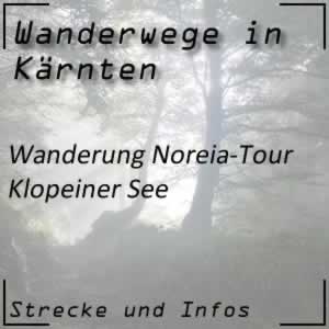 Wanderung Noreia-Tour beim Klopeiner See