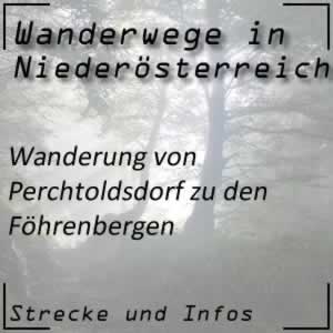 Wanderung von Perchtoldsdorf zu den Föhrenbergen