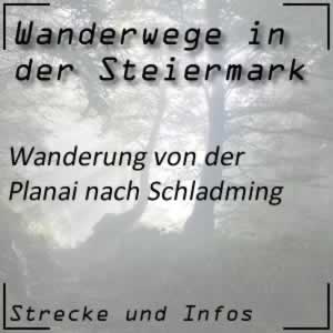 Wanderung von der Planai hinab nach Schladming