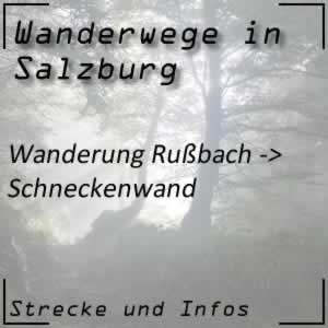 Wanderung von Rußbach zur Schneckenwand