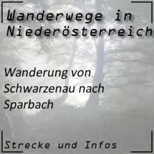 Wanderung von Schwarzenau nach Sparbach