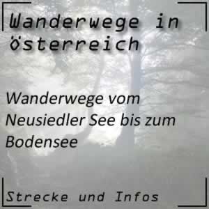 Wanderwege in Österreich