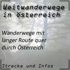 Weitwanderungen in Österreich