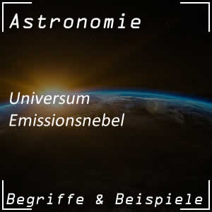 Emissionsnebel im Universum