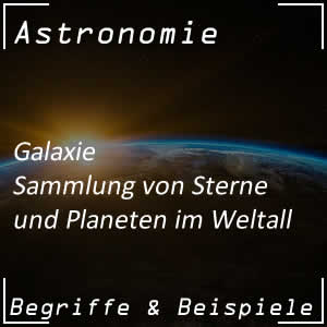 Galaxie im Universum