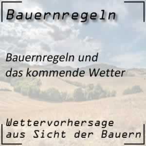 Bauernregeln