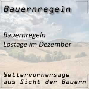 Lostage im Dezember