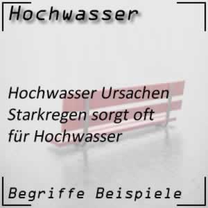 Hochwasser Starkregen