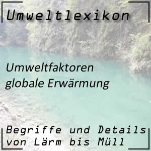 Globale Erwärmung und die Auswirkung auf die Umwelt