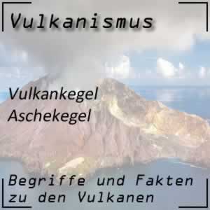 Aschekegel beim Vulkan