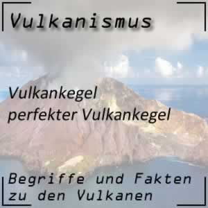 Perfekter Vulkankegel