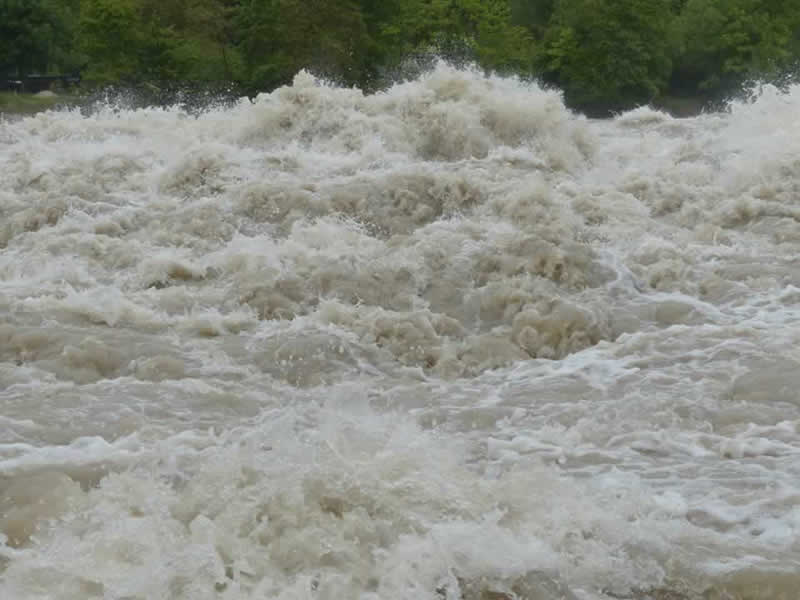 Unwetter wie Starkregen oder Gewitter