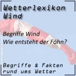 Föhn beim Wetter