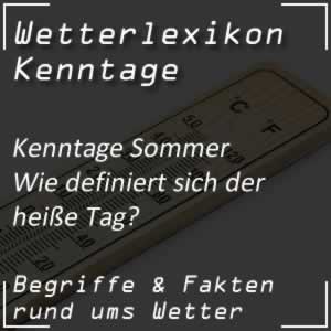 heißer Tag beim Wetter