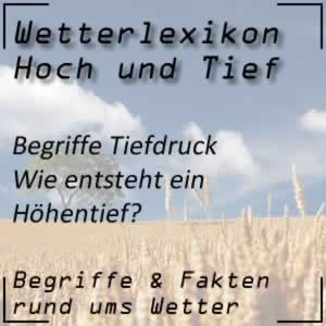 Entstehung und Bedeutung des Höhentiefs