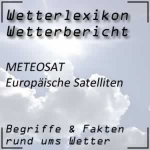 METEOSAT Wettersatelliten