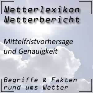 Mittelfristvorhersage beim Wetterbericht