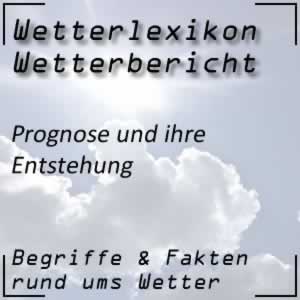 Prognose beim Wetter