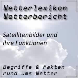 Satellitenbilder für den Wetterbericht