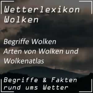 Wolkenarten und Wolkenatlas