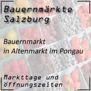 Bauernmarkt Altenmarkt im Pongau mit Markttage