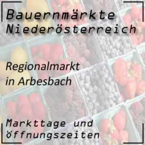 Bauernmarkt Arbesbach mit den Öffnungszeiten