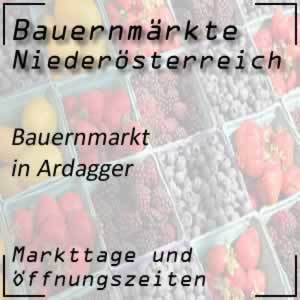 Bauernmarkt Ardagger mit den Öffnungszeiten