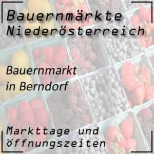 Bauernmarkt Berndorf mit den Öffnungszeiten