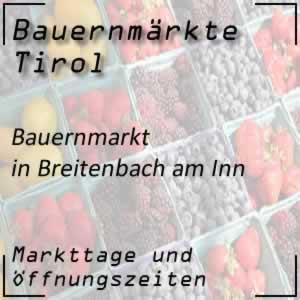 Bauernmarkt Breitenbach am Inn mit den Öffnungszeiten