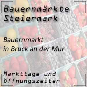 Bauernmarkt Bruck an der Mur mit den Markttagen