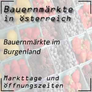 Bauernmarkt Burgenland