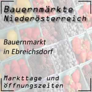 Bauernmarkt Ebreichsdorf mit den Öffnungszeiten