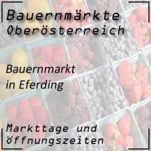 Bauernmarkt Eferding mit den Öffnungszeiten