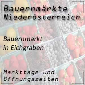 Bauernmarkt Eichgraben mit den Öffnungszeiten