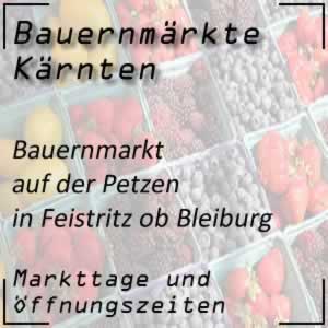 Bauernmarkt auf der Petzen in Feistritz ob Bleiburg