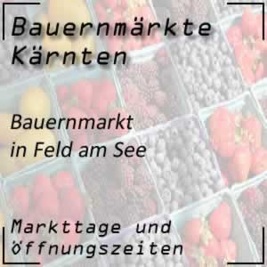 Bauernmarkt Feld am See mit den Öffnungszeiten