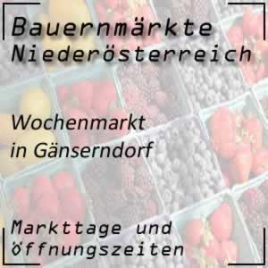 Bauernmarkt Gänserndorf mit den Öffnungszeiten